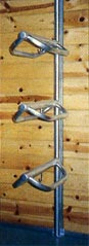 SADDLE RACK 3 TIER WALL MOUNT CAN ALSO BE FREE STANDING