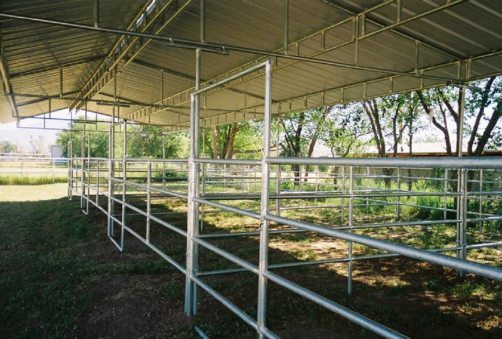 COVERED CORRALS