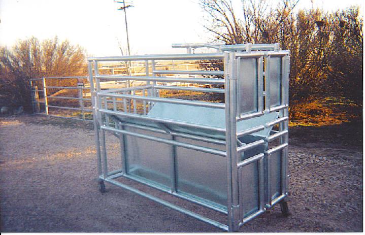 Roping Chute Steer/Calf Combo